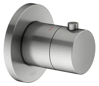 Keuco THM IXMO 59553, rund, Edelstahl-finish