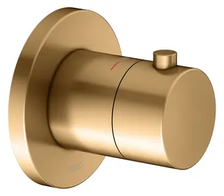 Keuco THM IXMO 59553, rund, Messing gebürstet