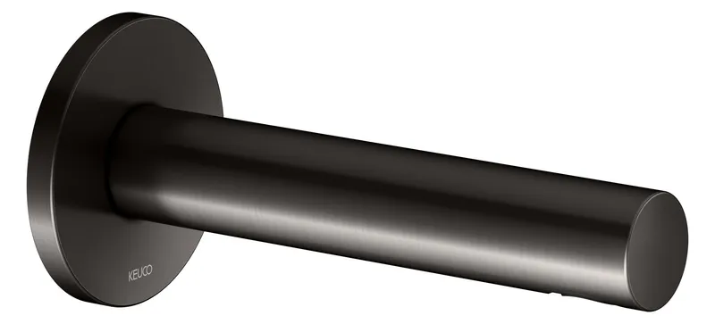 Keuco Wanneneinlauf IXMO 59545, rund, 202 mm, Titanschwarz gebürstet