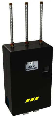 KEMPER FK-5 PRO Sicherheitstrennstation mit zwei Anschlüssen, DN 25