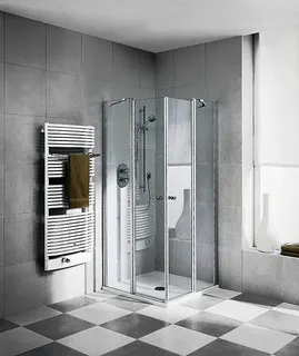 KR Kermi Eck-Halbt. li Ibiza  EOL 0900x 1750 BV: 870-890 SIMG ESG klar Clean