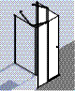 Kermi Eck-Halbt. rechts Ibiza 2000 EOR 0900x2000 BV: 870-890 SIMG ESG Opaco – Bild 5
