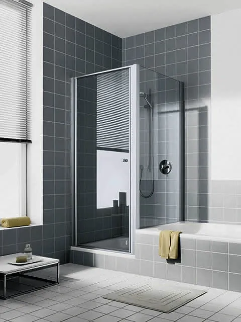 Kermi Seitenwand Ibiza 2000 TWO 0900x 1600 BV: 870-900 SIMG ESG klar Clean