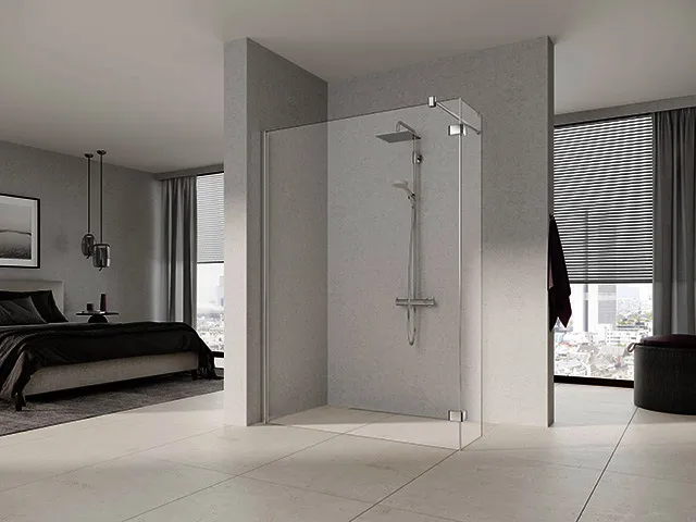 Kermi WALK-IN MENA WBR 930x 2000 GAK: 915-935 SWS ESG klar