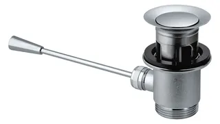 LF Ablaufventil 63 mm x1.1/4" mit 216 mm Stange