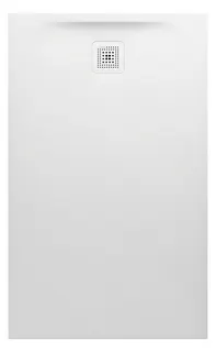Laufen Duschwanne PRO 800x1300x42 Marbond Ablauf kurze Seite weiß