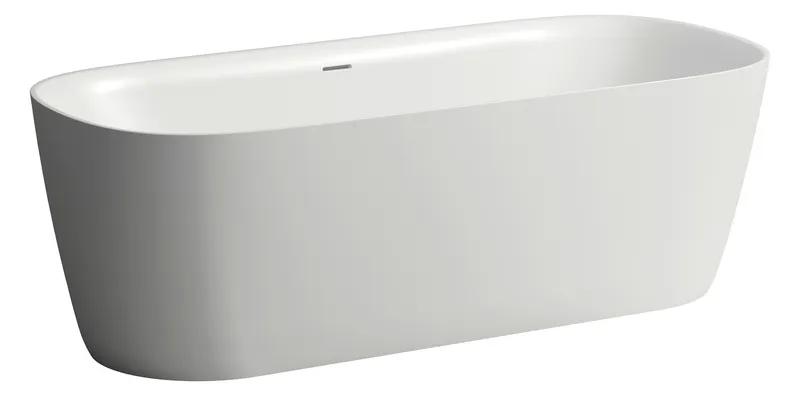 Laufen freistehende Badewanne MEDA 800x1800x590 Marbond weiß