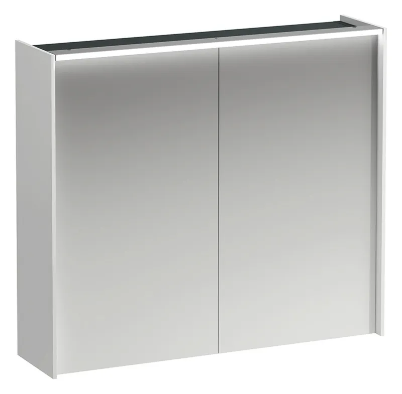 Laufen SPS LANI 208x818x714 LED-Bel.horiz. Steckd. 2Türen weiß matt