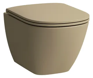 Laufen T-WC wandh. LUA 490x360 spülrandlos Ausf. kurz verdeckte Bef. Bahamabeige