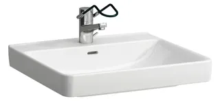 Laufen Waschtisch barr-frei PRO LIBERTY 550x600x190 ohne Hahnloch mit Überlauf LCC Active