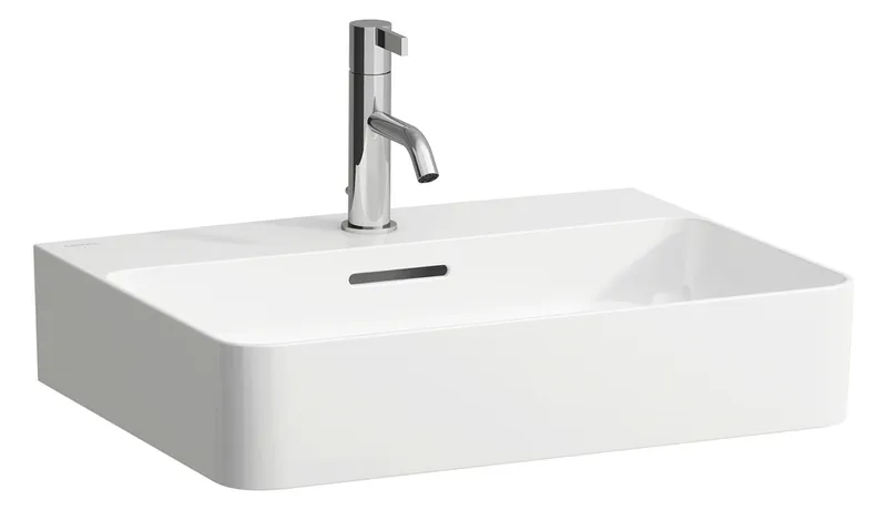 Laufen Waschtisch VAL 420x550x155 1 Hahnloch mit Überlauf LCC Active