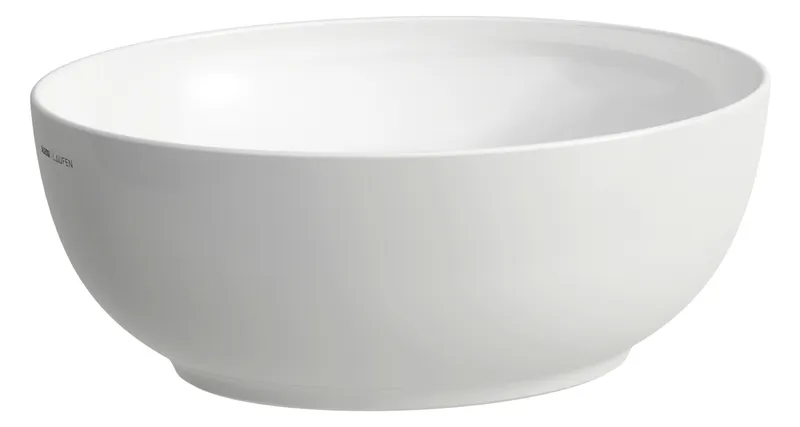 Laufen Waschtisch-Schale ALESSI 380x450x170 ohne Hahnloch ohne Überlauf LCC Weiß