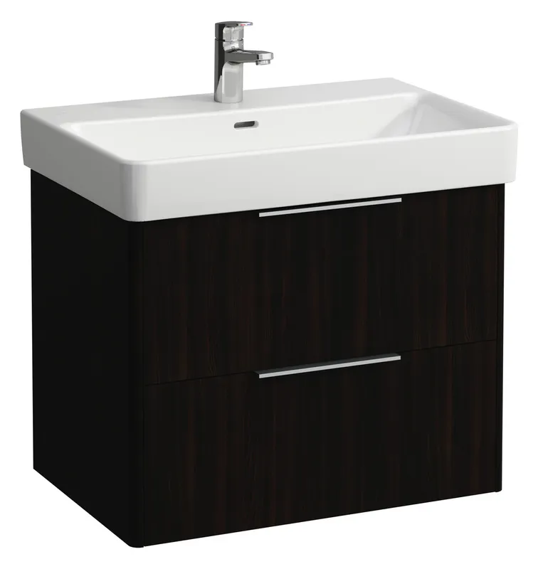 Laufen WTU BASE 438x665x515 2 Schubl m.Griff f.WT H810967 ulme dunkel