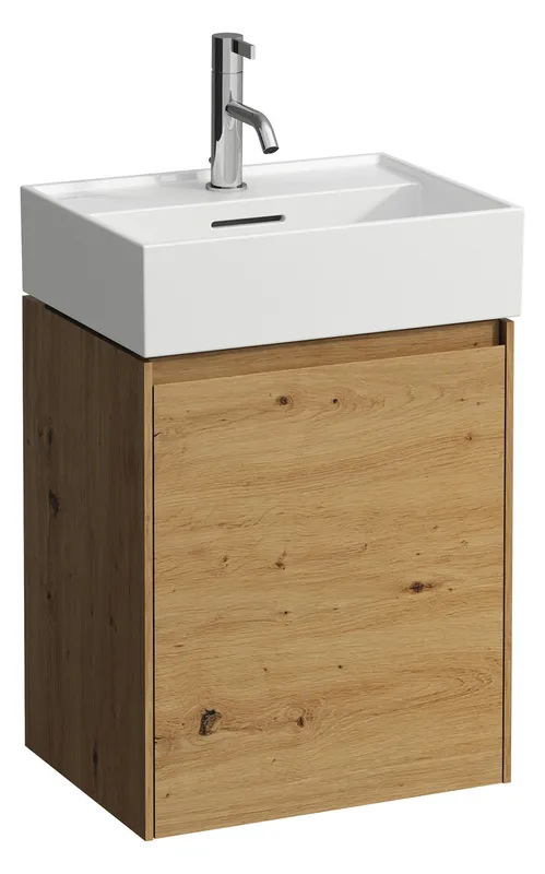 Laufen WTU LANI 330x437x515 1 Tür Scharn. links integ.Griffleiste f.WT H815330 wildeiche