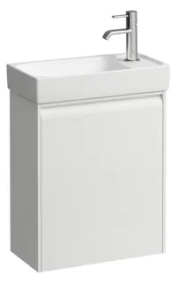 Laufen WTU MEDA 222x437x515 1Tür Scharn. rechts integ.Griffleiste f.WT H815113 weiß matt