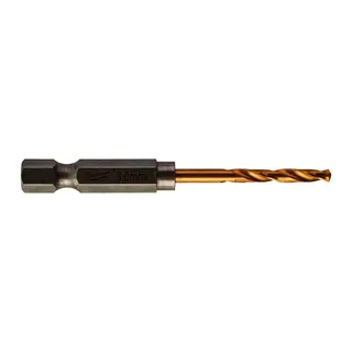 Metallbohrer HSS G HEX Titan 3,0x65mm(10
