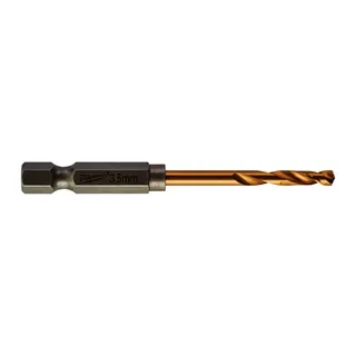 Metallbohrer HSS G HEX Titan 3,5x69mm