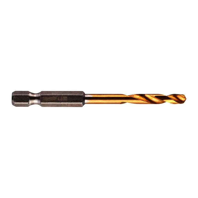 Metallbohrer HSS G HEX Titan 4,5x76mm