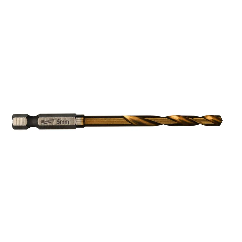 Metallbohrer HSS G HEX Titan 5,0x93mm