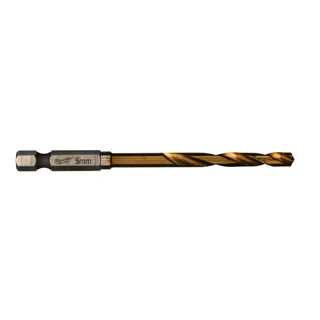 Metallbohrer HSS G HEX Titan 5,0x93mm