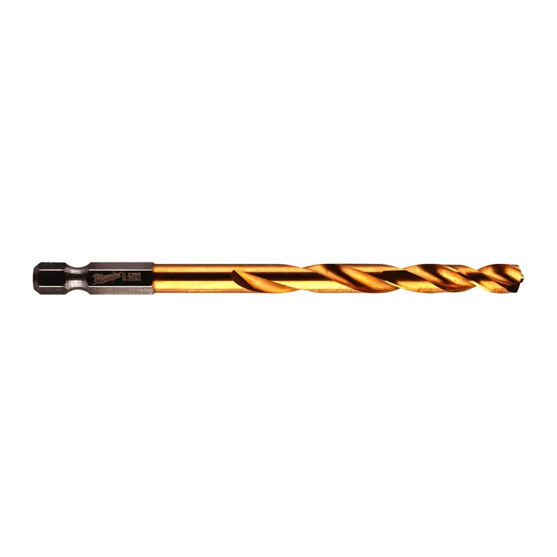 Metallbohrer HSS G HEX Titan 6,5x107mm