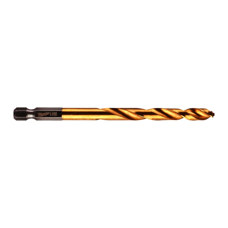 Metallbohrer HSS G HEX Titan 6,8x108mm