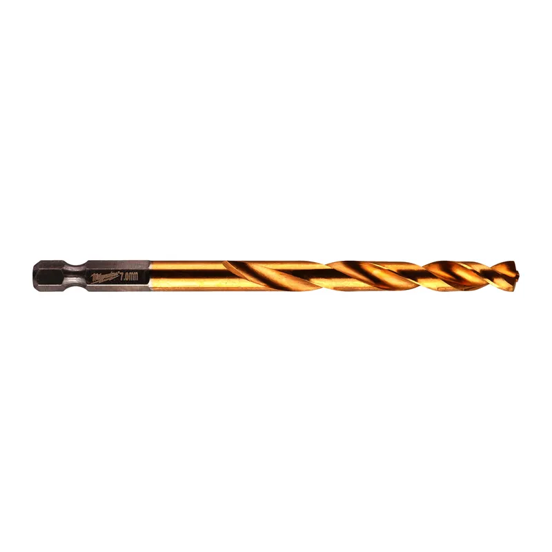 Metallbohrer HSS G HEX Titan 7,0x109mm