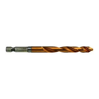 Metallbohrer HSS G HEX Titan 8,0x111mm(5