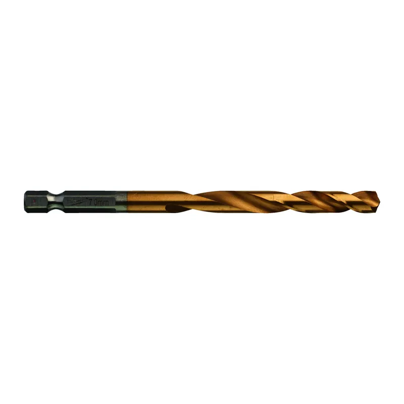 Metallbohrer HSS G HEX Titan7,0x109mm(5