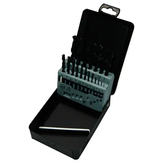 Metallbohrersatz HSS R DIN 338 19 tlg.