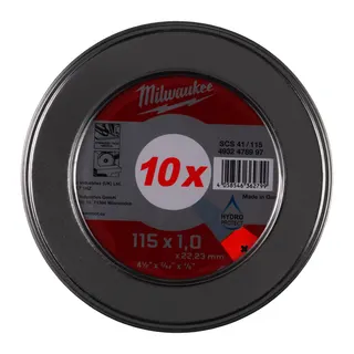 Metalltrennscheibe PRO+ INOX 115 mm 10 x SCS41 1 mm in Metallbox – Bild 1