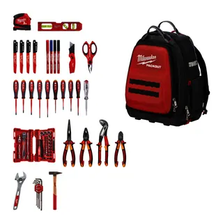 PACKOUT Elektriker Set 76 tlg.