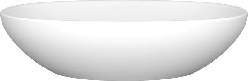 SCALIDO-Mineralguss-Aufsatzschale oval 480x301x120mm weiß matt