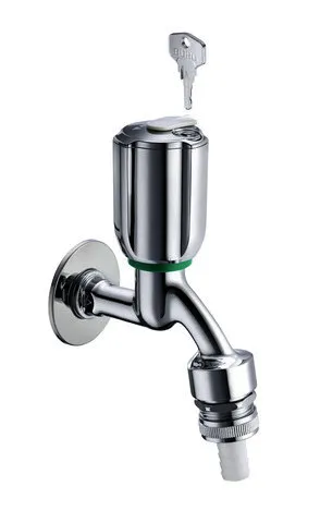 SCHELL Auslaufventil SECUR RV, RB, abschließbar, 1/2", chrom