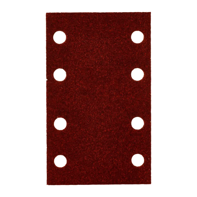 Schleifblätter 80 x 133 mm K60, 8 Loch