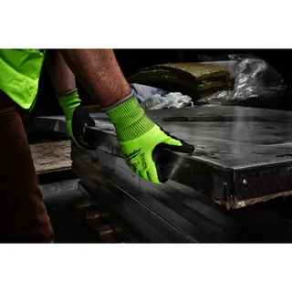 Schnittschutzhandschuhe HI VIS K4D Gr.7 – Bild 2