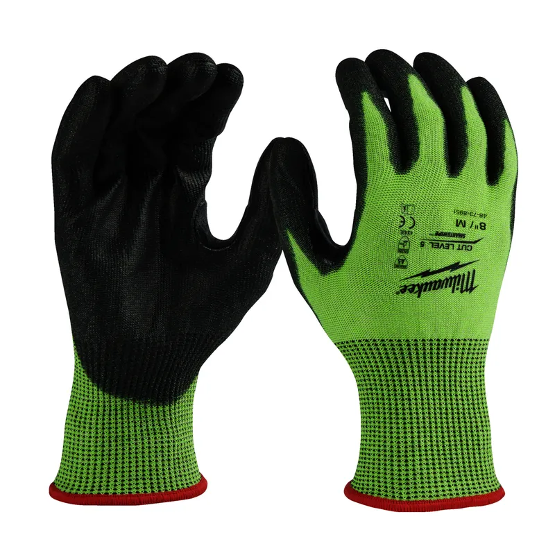 Schnittschutzhandschuhe HI VIS K5E Gr.8