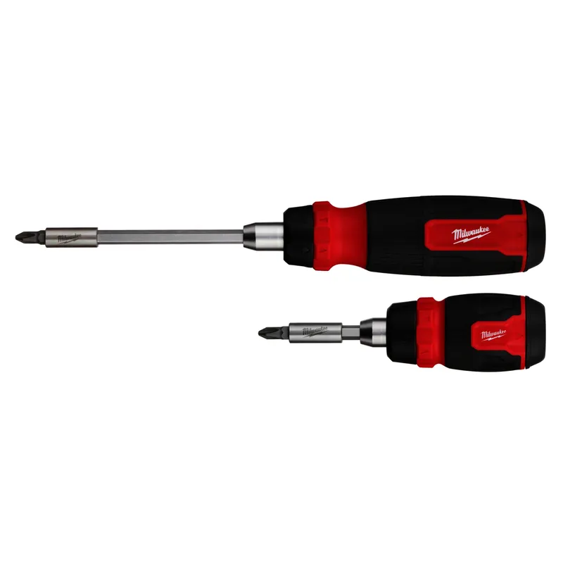 Schraubendreher mit Ratschenfunktion Set 14 in 1 und 8 in 1 Stubby