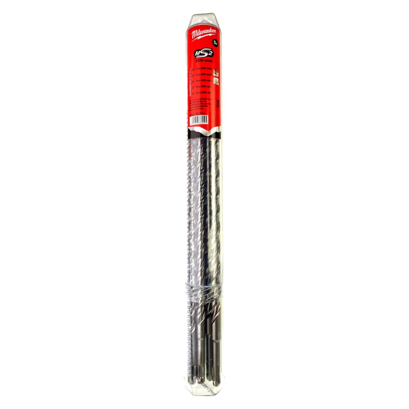 SDS Plus Hammerbohrer Set M2 5 teilig 10/12/14/16/20 x 450 mm