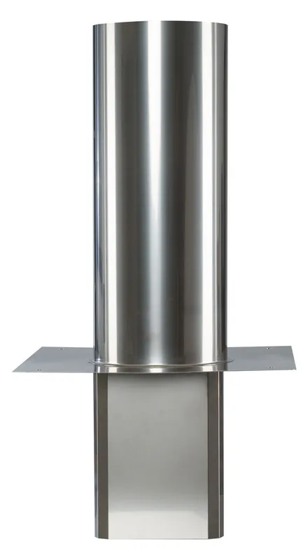 SEM Schornsteinverl 0,5 m eckig FU DN200 Einsteckende 190x190