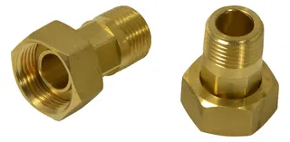Sensus WMZ Anschlußverschraubung IG1" x AG3/4" PN16 – Bild 2