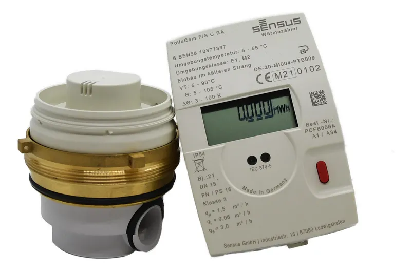 Sensus WMZ MK PolluCom F/S C RA Qp 2,5 B DN20 AG M77x1,5 PN16 50/6,0 wMBus