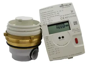 Sensus WMZ MK PolluCom F/S C RA Qp 2,5 B DN20 AG M77x1,5 PN16 50/6,0 wMBus – Bild 2