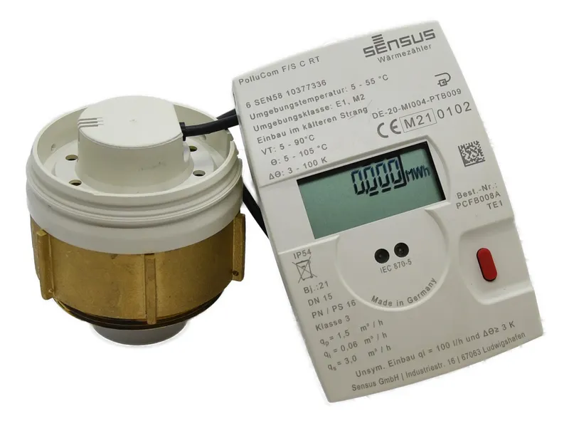 Sensus WMZ MK PolluCom F/S C RT Qp 1,5 B DN15 AG M62x2 PN16 45/5,2 wMBus
