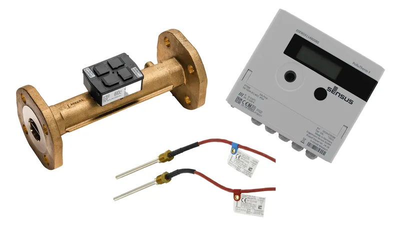 Sensus WMZ PoThF-Set PF130 Qp 10 B DN40 L:300 FL PN16 100/6,0