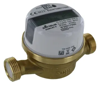Sensus WWZ ET Domo Jet R Q3-2,5 K DN15 L:110 AG3/4" PN16 T50 wMBus – Bild 2