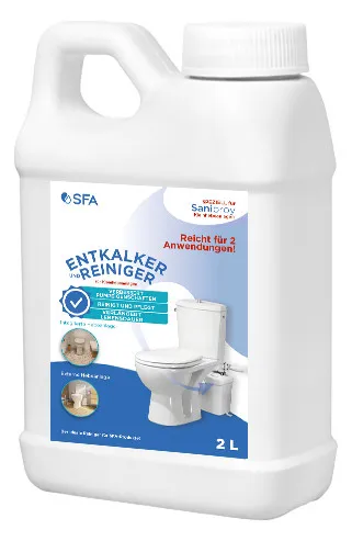 SFA Entkalker/ Spezialreiniger, 2L, für Kleinhebeanlagen, für 2 Anwendungen