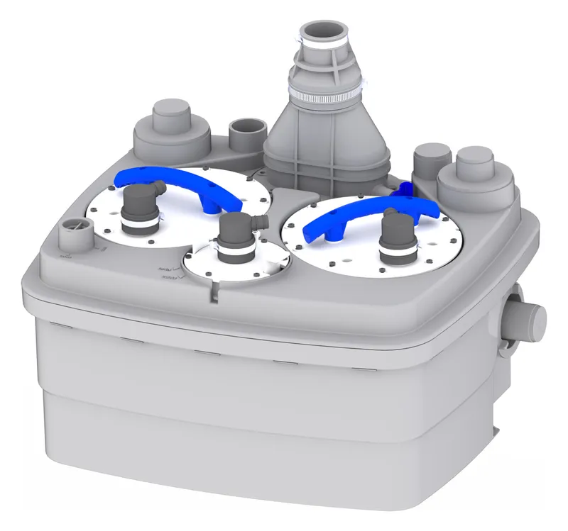 SFA Hebeanlage SANICUBIC 2 Pro Smart mit kabelgebundenem Alarmsystem, IP68