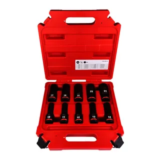 SHOCKWAVE Schlagnussset 1/2" lang 10 tlg