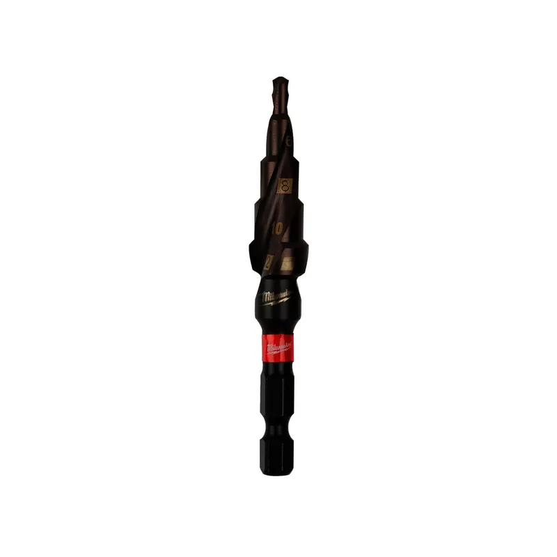 SHOCKWAVE Stufenbohrer 4 bis 12 mm 2 mm Stufen